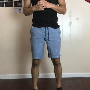 Flamingo Board Shorts